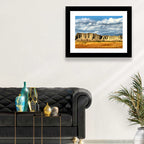 Snake Mountain Ridge Cliffs Wall Art