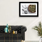 Stethoscope and Medical Cannabis Still Life Wall Art