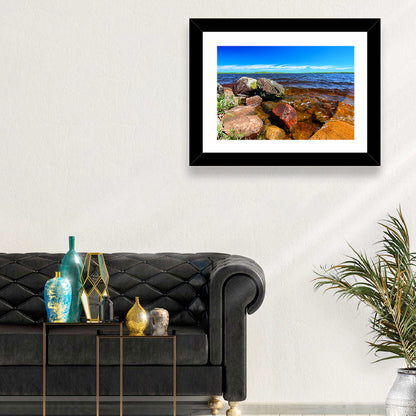 Lake Gogebic Rocky Shoreline Wall Art