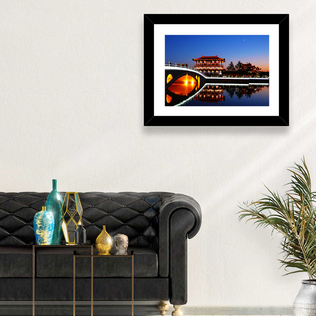 Tang Paradise Nightscape Wall Art