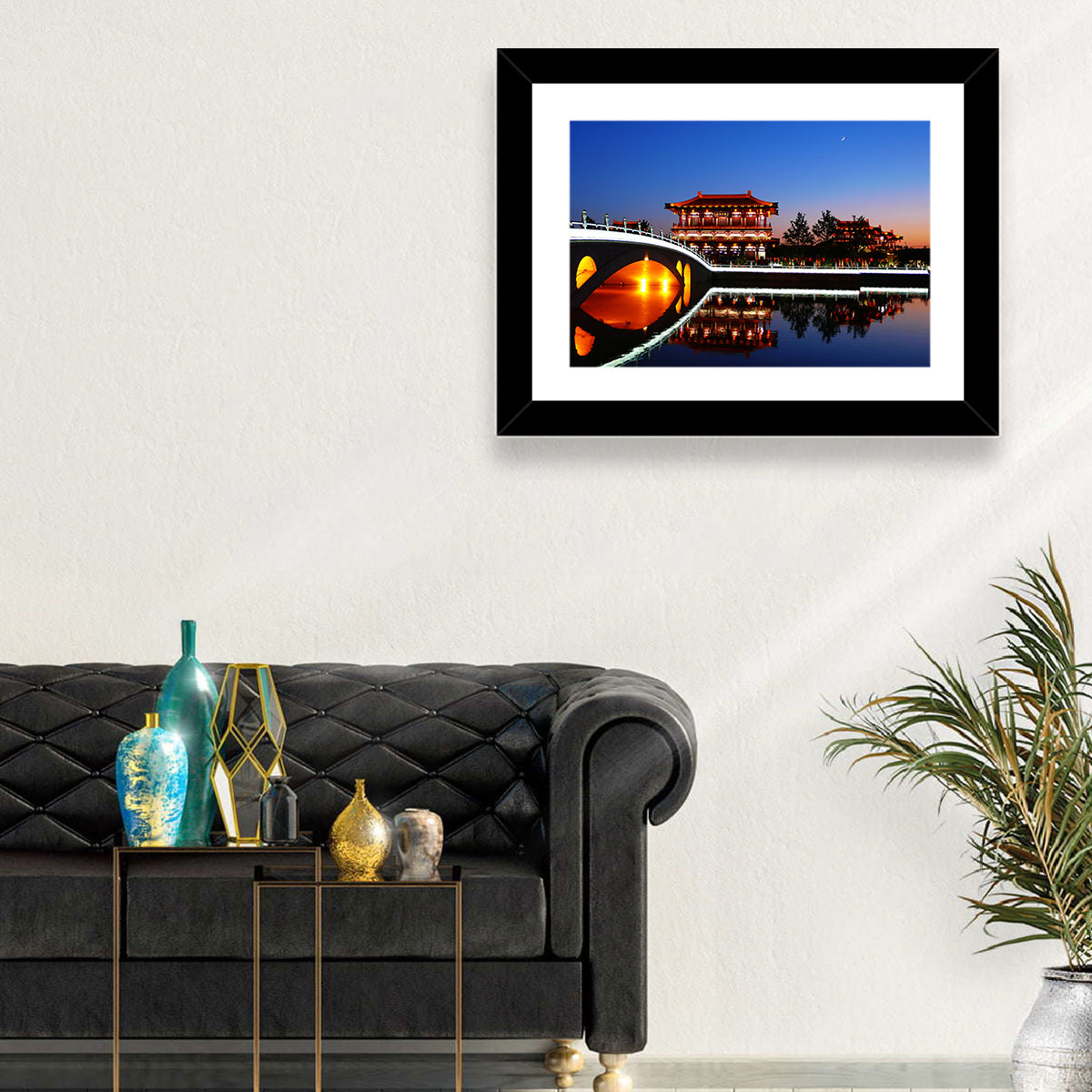 Tang Paradise Nightscape Wall Art