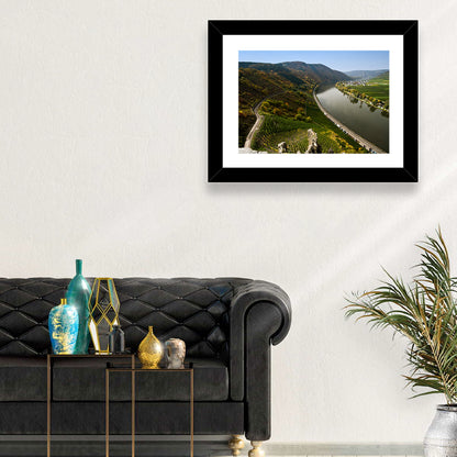 Mosel Valley at Bremm, Germany Wall Art