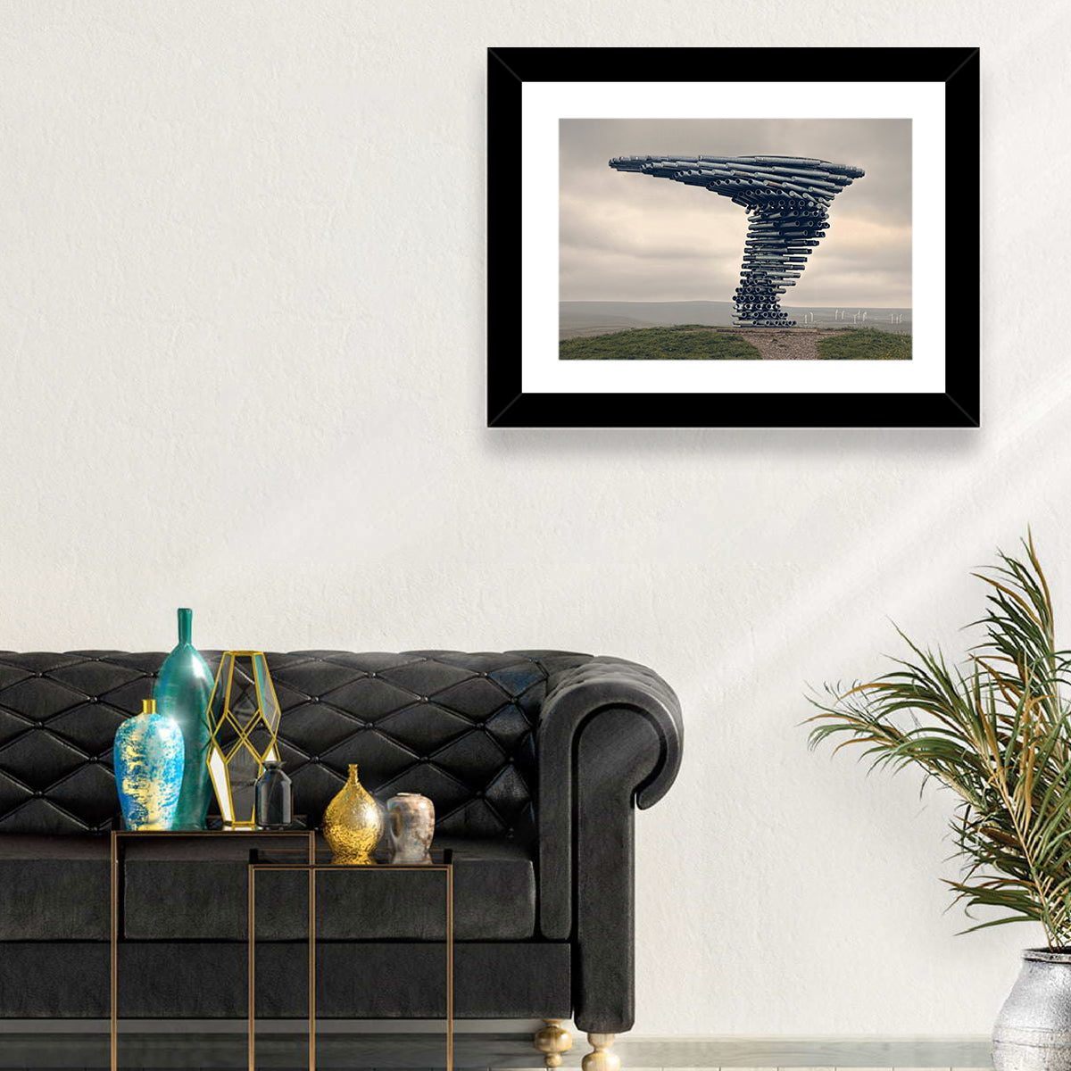 Singing Ringing Tree on Grassy Hill Wall Art
