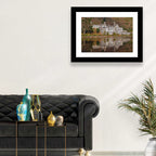 Kylemore Abbey Reflection Wall Art
