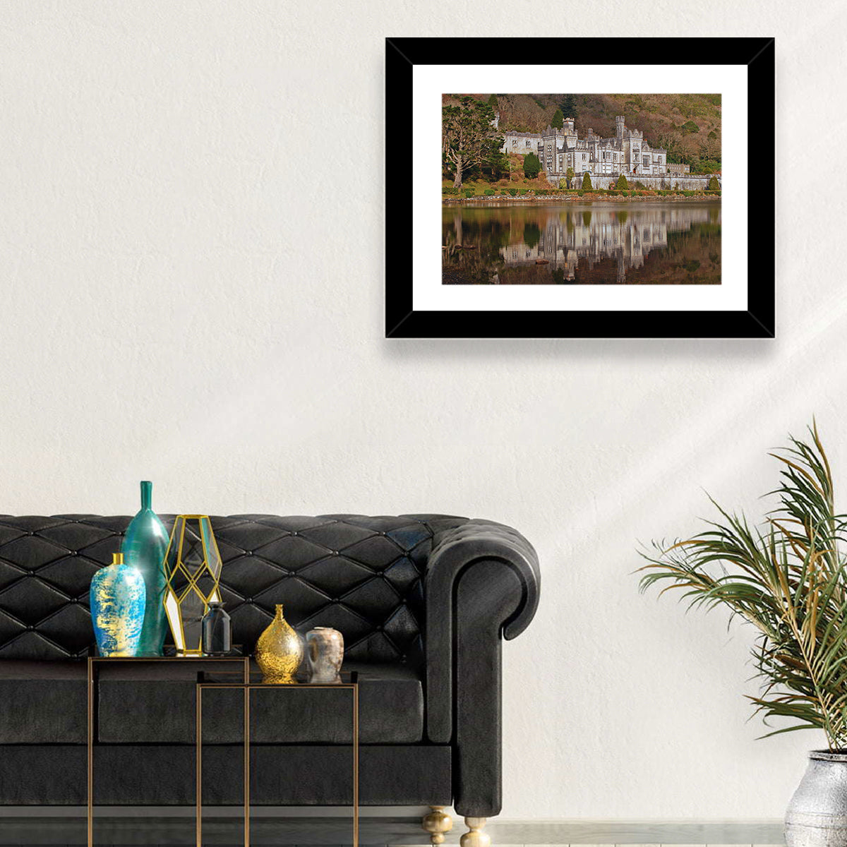 Kylemore Abbey Reflection Wall Art