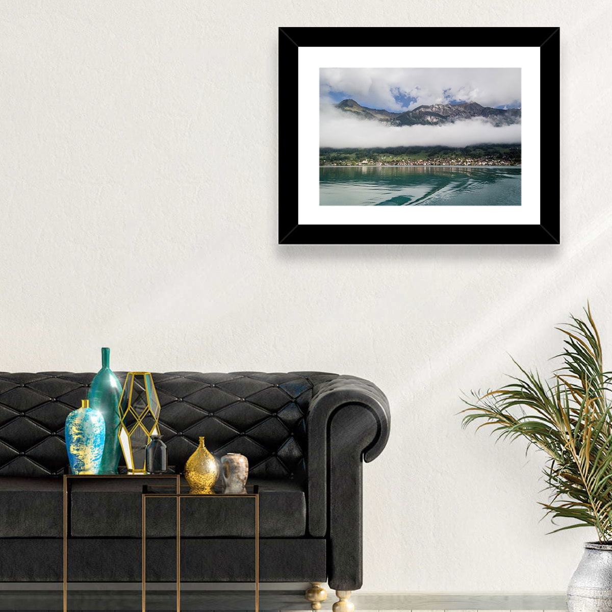 Lake Brienz Reflection Wall Art