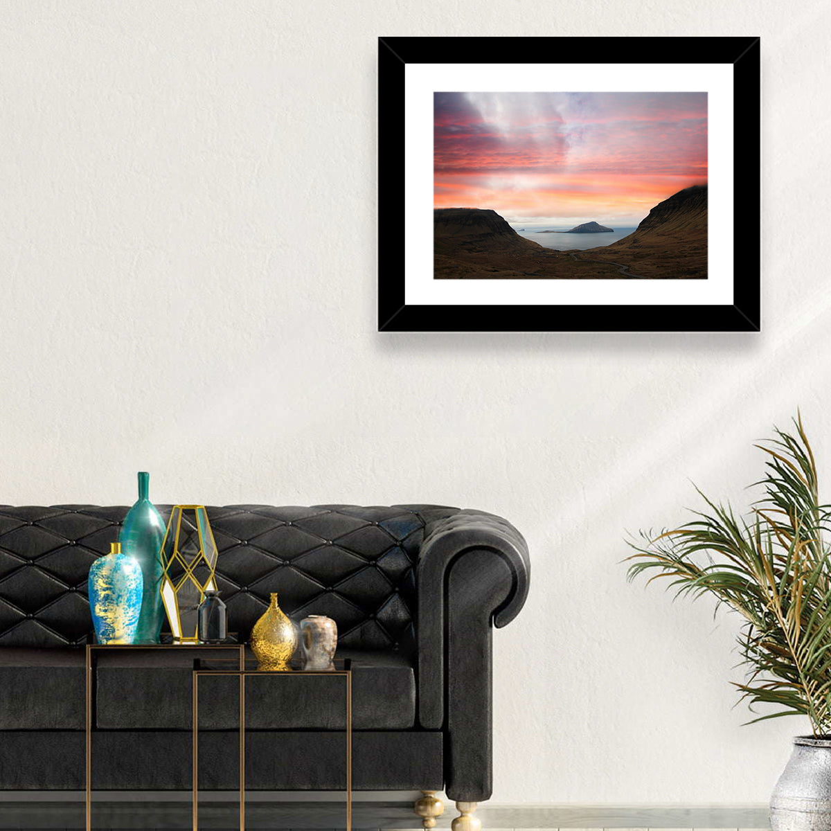 Klakkur Dusk Over Kalsoy Wall Art
