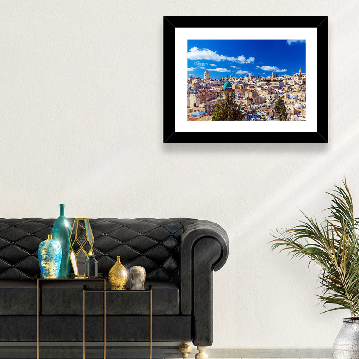 Jerusalem Old City Rooftops Wall Art