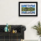 Sailboats on Ullswater Wall Art