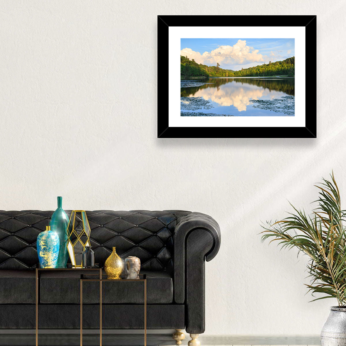 Bass Lake Reflection Wall Art