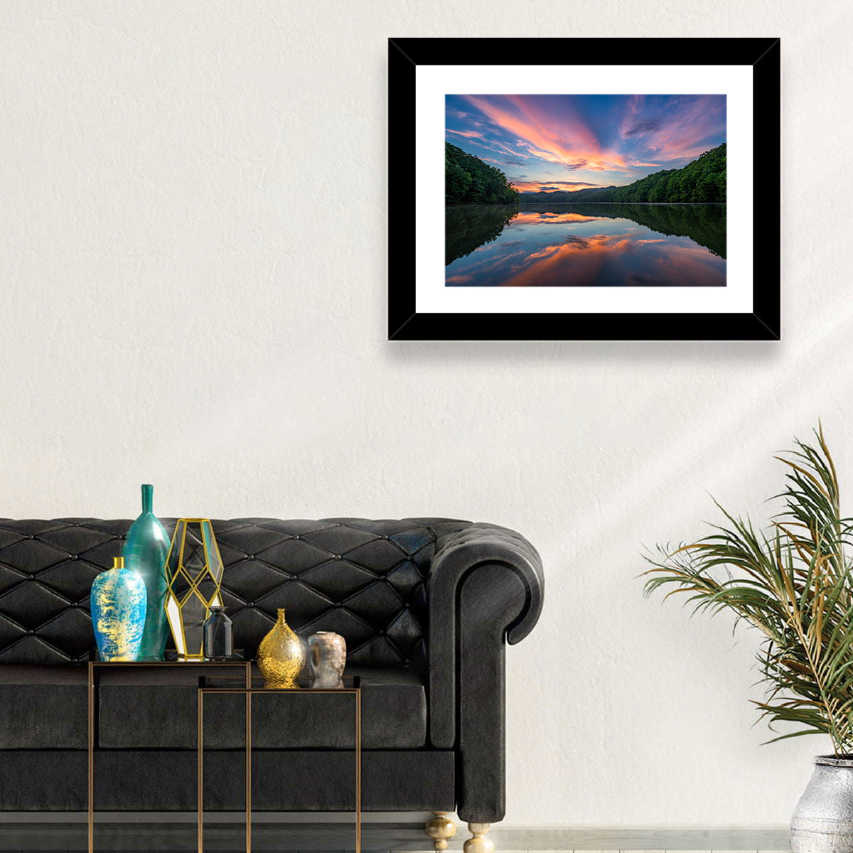 Appalachian Lake Sunset Wall Art