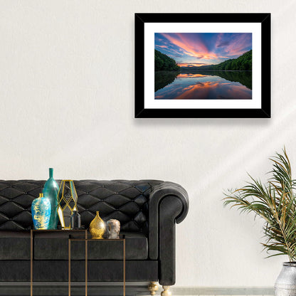 Appalachian Lake Sunset Wall Art