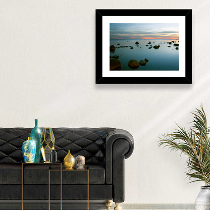 Baltic Sea at Twilight Wall Art