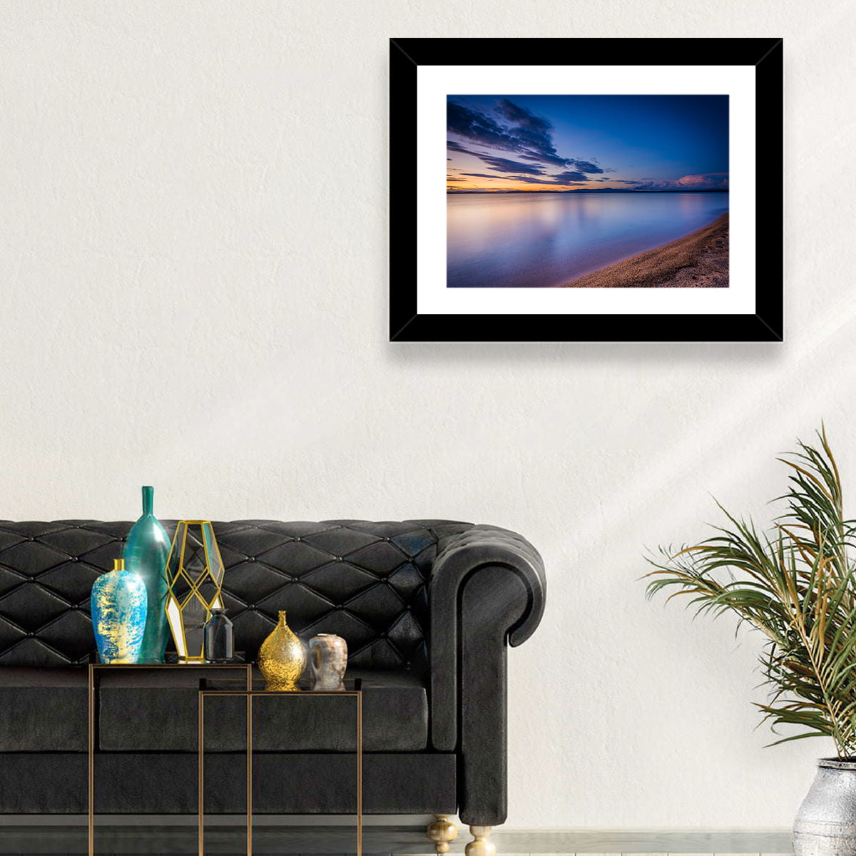 Lake Winnipesaukee Shoreline Sunset Wall Art