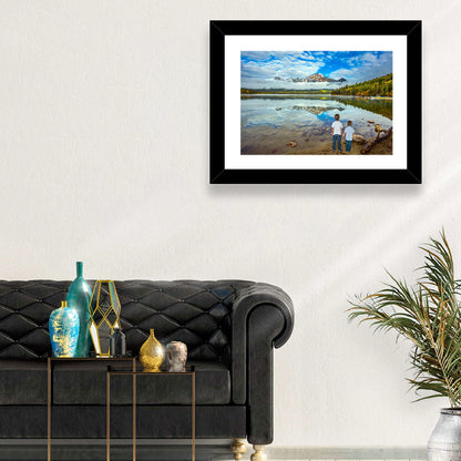 Pyramid Lake Reflection Wall Art