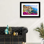 Manarola Cliffside Village Wall Art