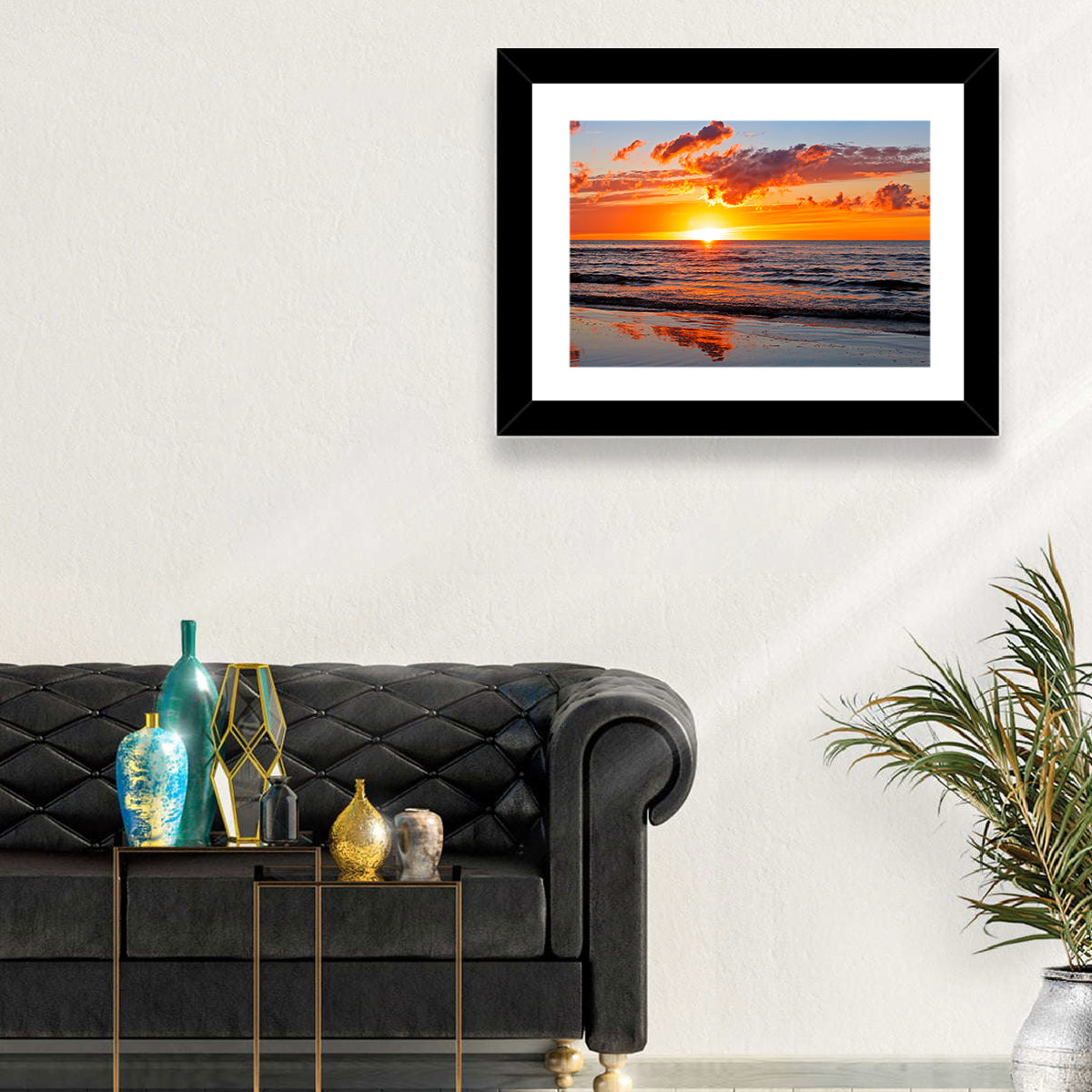 Sunset Over the Baltic Wall Art