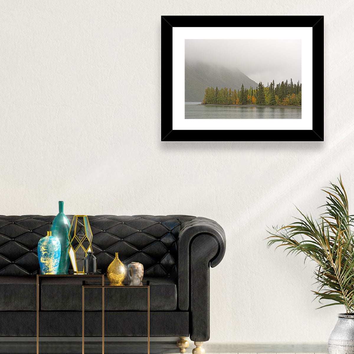 Kathleen Lake Autumn Shoreline Wall Art
