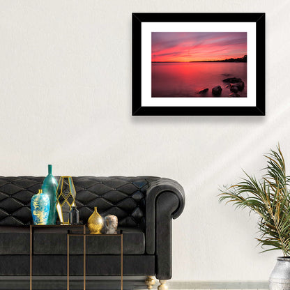 Lake Simcoe Sunset Wall Art