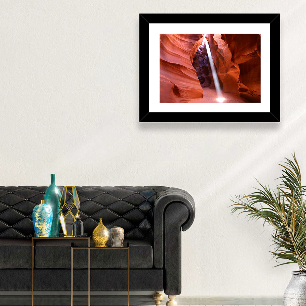 Antelope Canyon Light Beam Wall Art