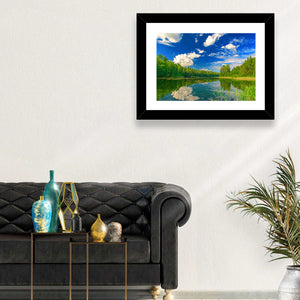 Lake in Kurtna Wall Art