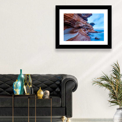 Painted Cliffs, Maria Island Wall Art