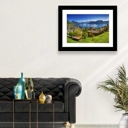 Lake Lucerne, Weggis Wall Art