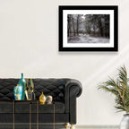 New Forest Winter Path Wall Art