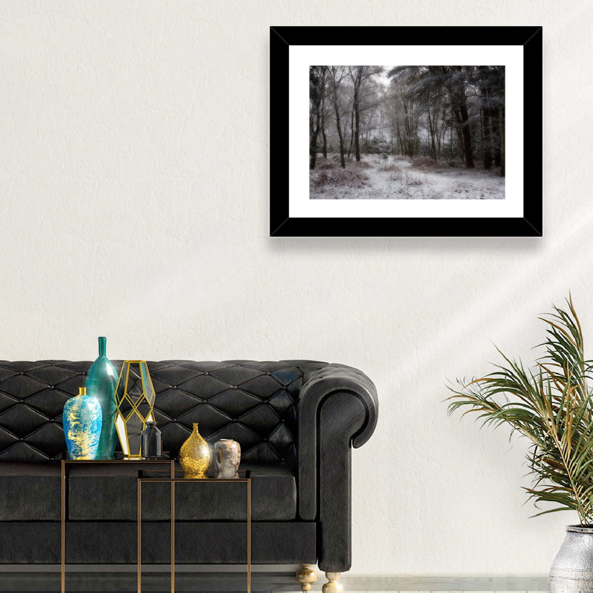 New Forest Winter Path Wall Art