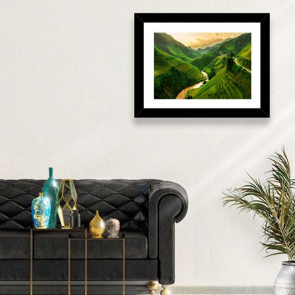 Mu Cang Chai Rice Terraces Wall Art
