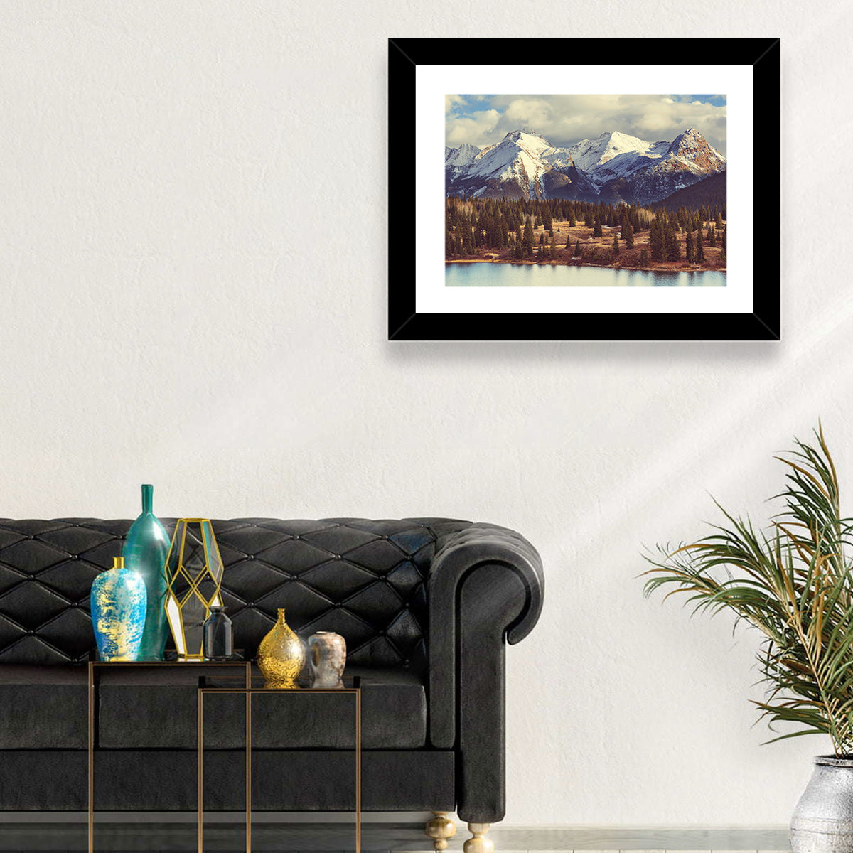 Snow-capped Colorado Rockies Wall Art