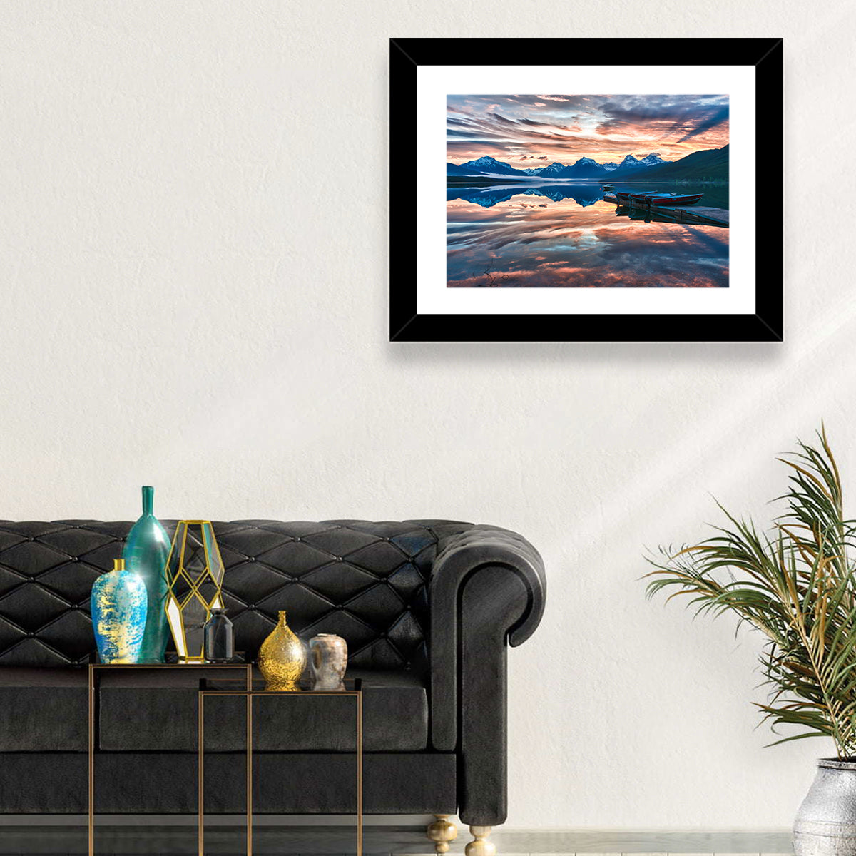 Lake Mcdonald Sunrise Wall Art
