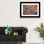 Aerial Winding Road Wall Art