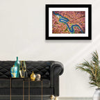 Serpentine Autumn Road Wall Art