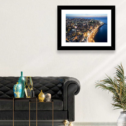 Beirut Corniche at Dusk Wall Art