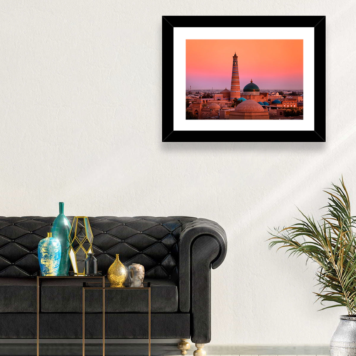 Islam Khoja Minaret, Khiva Wall Art in a room, landscape