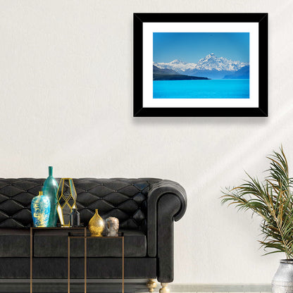 Aoraki Over Lake Pukaki Wall Art