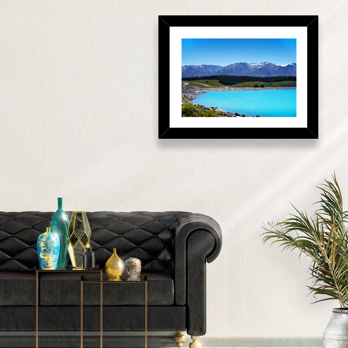 Lake Pukaki Turquoise View Wall Art