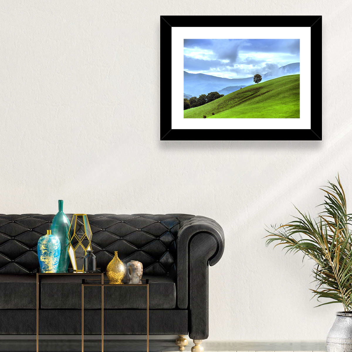 Talish Hillside with Lone Tree Wall Art