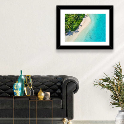 Secluded Tropical Beach Wall Art