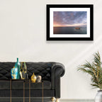 Sunlit Tall Ship at Sea Wall Art