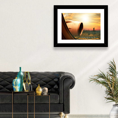 Kuwait City at Golden Hour Wall Art