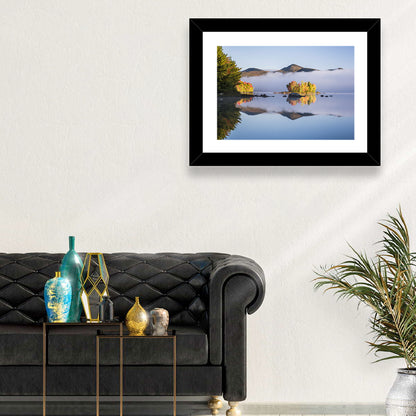 Autumn Morning at Chittenden Lake, Vermont Wall Art