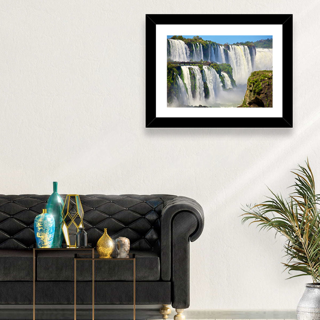 Iguazu Falls Observation Walkway Wall Art