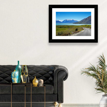 Winding Road at Lake Ohau Wall Art