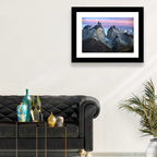 Los Cuernos Peak Valley, Torres Del Paine Wall Art