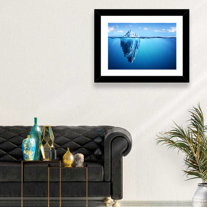 Split-level Iceberg Wall Art