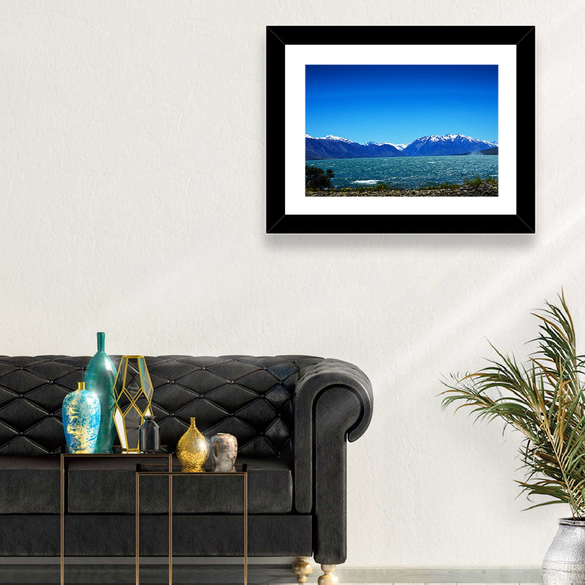 Lake Ohau Snow Peaks Wall Art