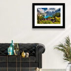 Oeschinensee Summer Landscape Wall Art