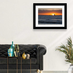 Florida Sea Sunset Wall Art